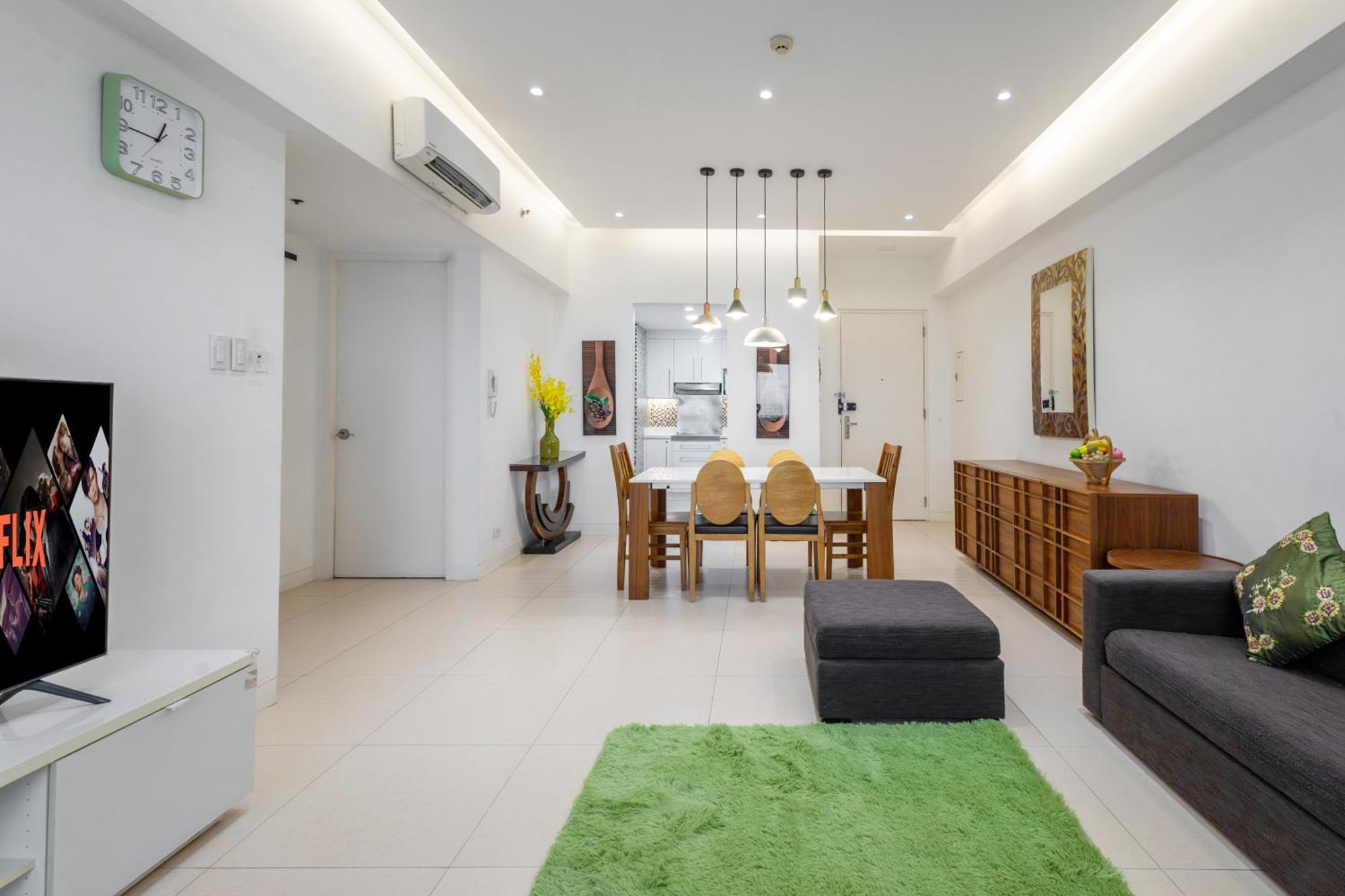 Apartament New 2Br Of 86Sqm With Parking & Netflix In Bgc Manila Zewnętrze zdjęcie