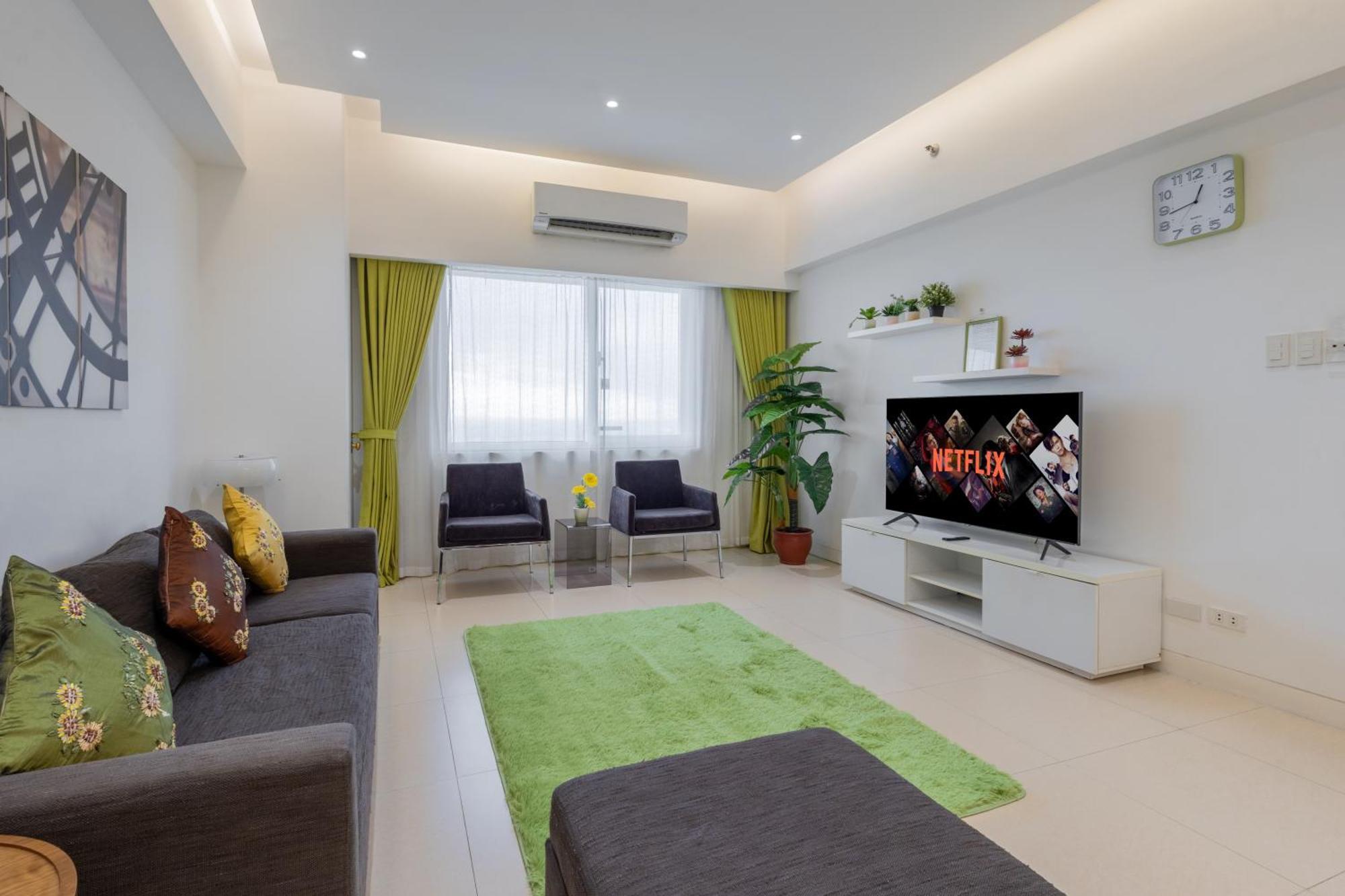 Apartament New 2Br Of 86Sqm With Parking & Netflix In Bgc Manila Zewnętrze zdjęcie