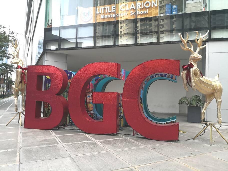 Apartament New 2Br Of 86Sqm With Parking & Netflix In Bgc Manila Zewnętrze zdjęcie