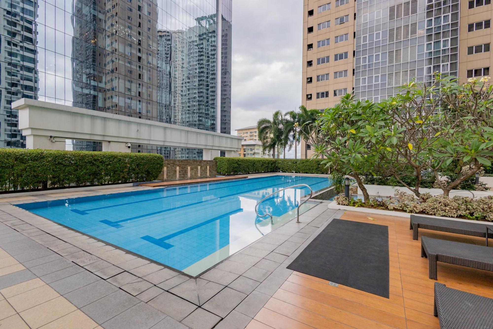 Apartament New 2Br Of 86Sqm With Parking & Netflix In Bgc Manila Zewnętrze zdjęcie